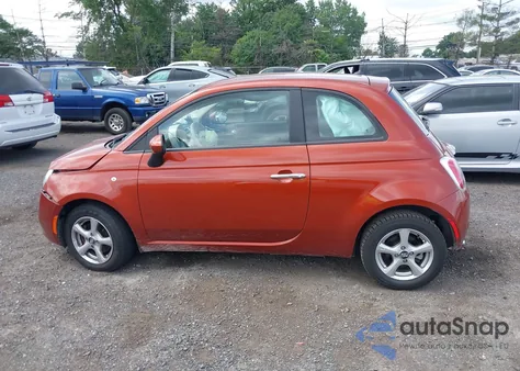 2013 Fiat 500 Pop z USA, uszkodzony, nr VIN 3C3CFFARXDT737151
